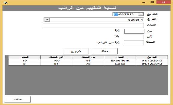 برنامج ادارة الموارد البشرية